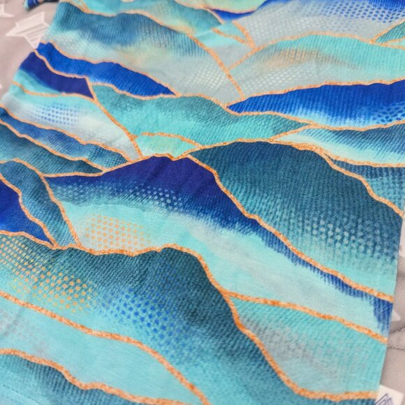 NWOT Muse Threads Misty Malibu Mountains PJ Set size XS or 2/3 - Picture 4 of 8